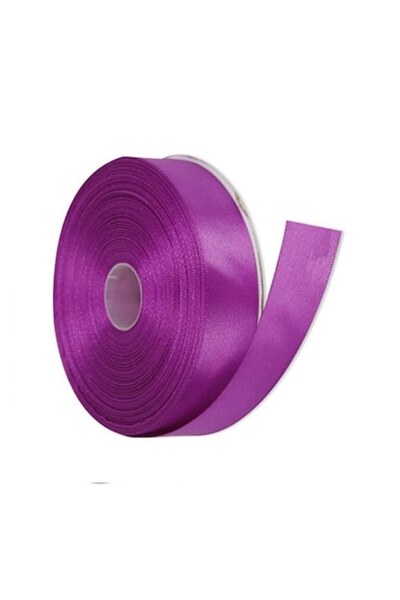 OEM Panglică dublă de satin, lățime 20 mm, lungime 20 m, violet închis