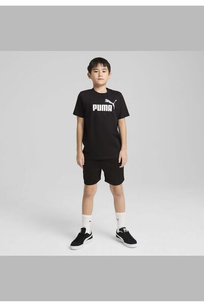 Puma Νεανικό μπλουζάκι Essentials Color No.1 με λογότυπο