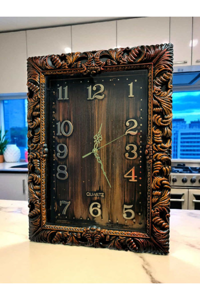 OEM Brown vintage wall clock 48 cm