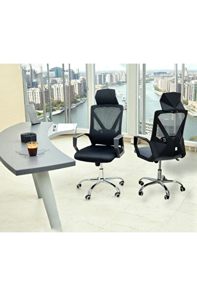 DEC42 كرسي مكتبي شبكي متطور بتصميم هندسي