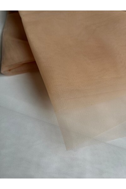 Hobigram Gold-Light Mustard Dream Tulle 100X300 cm | Engagement, Henna, Wedding, Bohça, Door and Party Decoration Fabric