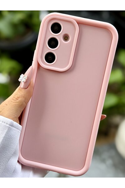 Go Aksesuar Galaxy A54 Uyumlu Mat Lansman Parmak İzi Bırakmaz Esnek Silikon K...