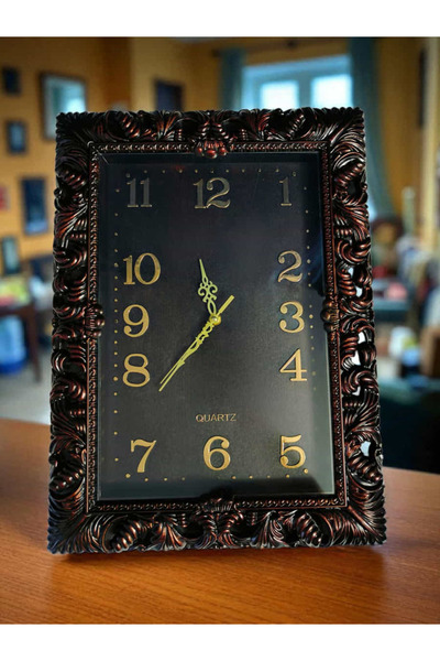 OEM Vintage brown wall clock 48 cm