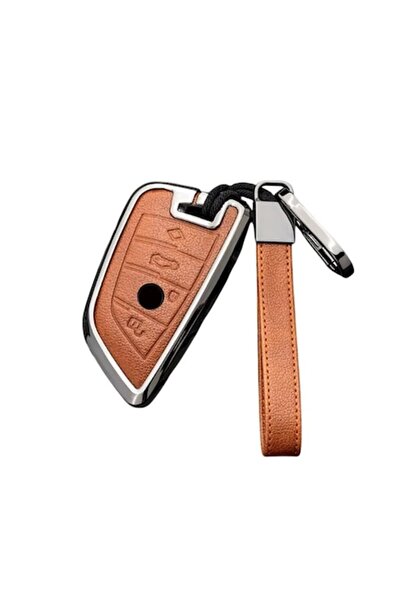 OEM Carcasă din aluminiu pentru cheie BMW F20 G20 G30 X1 X3 X4 X5 G05 X6 - Maro