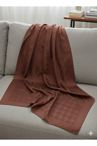 Store Madame Polo - Kazayağı Desenli Jakarlı Eşarp