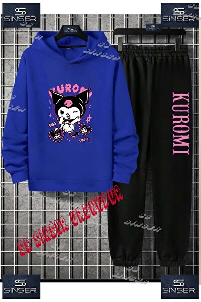 SS SİNSER Set de trening cu hanorac imprimat pentru copii, unisex, cu imprime...