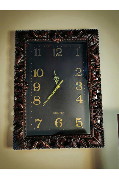 OEM Vintage brown wall clock 48 cm