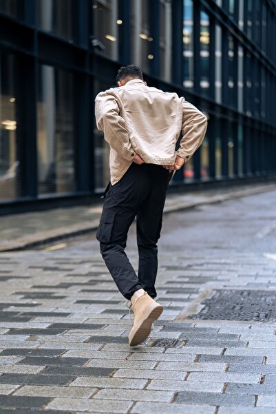 Zapatos CH225 Impacts Erkek Spor Günlük Bağcıklı Süet Bot SKT - Kum