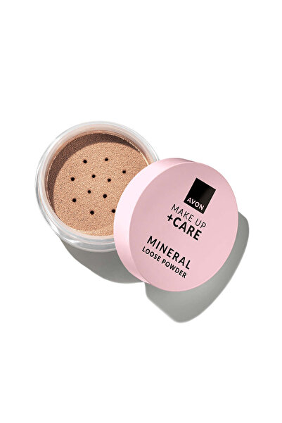 AVON Make Up Plus Care Mineral Loose Powder Medium-6Gm