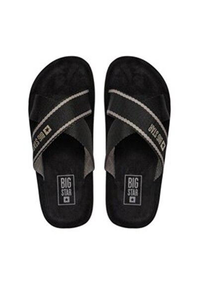 Big Star Shoes γυναικείες σαγιονάρες NN274A059 μαύρες