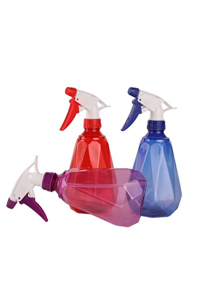 Lawazim Spray Bottle Set 3 Piece 500ml with Adjustable Nozzle and Leak Proof Design
