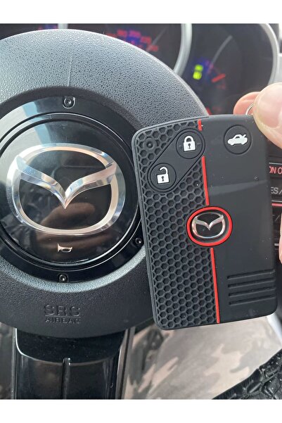 VTH Husă cheie pentru Mazda 3 5 6 8 M8 CX-7 CX-9 3 butoane