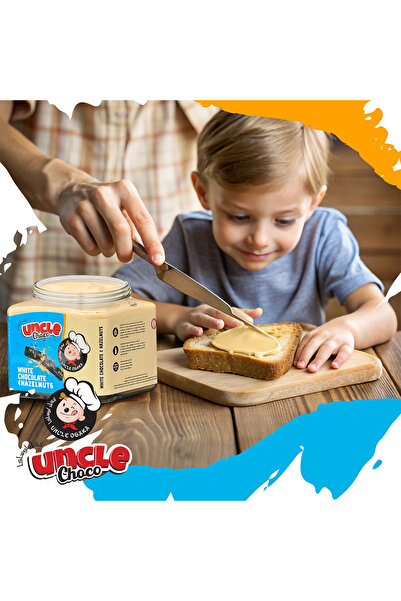 Uncle Osaka Uncle Choco White Chocolate & Hazelnuts Spread 750g