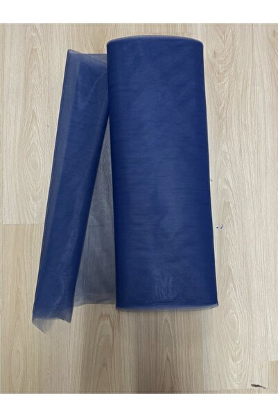 Hobigram Indigo Blue Dream Tulle 100X300 cm | Engagement, Henna, Wedding, Bundle, Door and Party Decoration Fabric 5 Meters