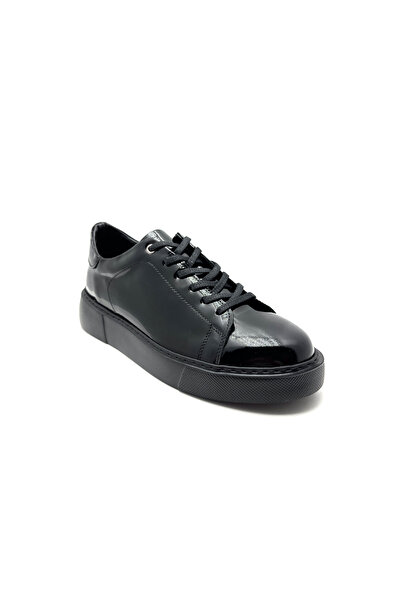 VEYİS USTA Men's Genuine Patent Leather