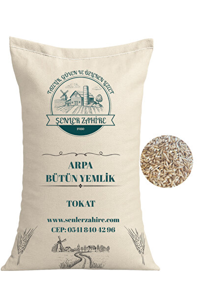 ŞENLER ZAHİRE 10 Kg Arpa (Bütün) – Yemlik Tahıl Seçeneği