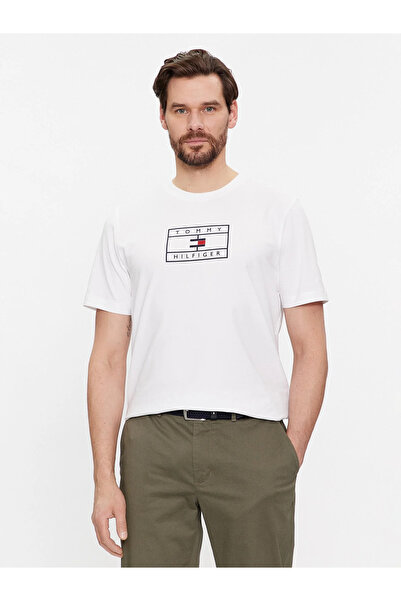Tommy Hilfiger Men's Big Graphic Logo Regular Fit T-Shirt