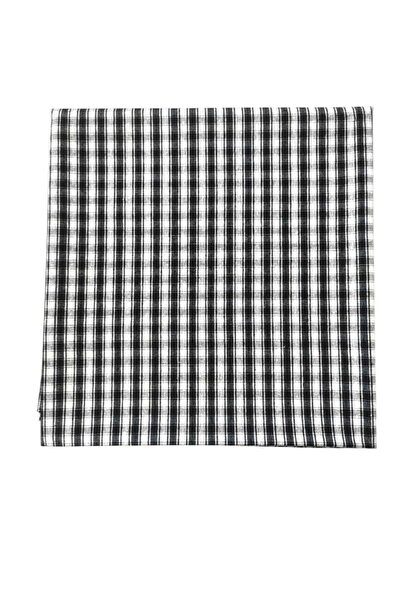 MORRİVAL Set of 2 Square Tablecloths 170X170 cm Gingham Pattern Tableware, Garden and Picnic