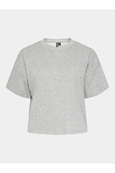 PIECES Γυναικείο T-Shirt 17118870 Γκρι