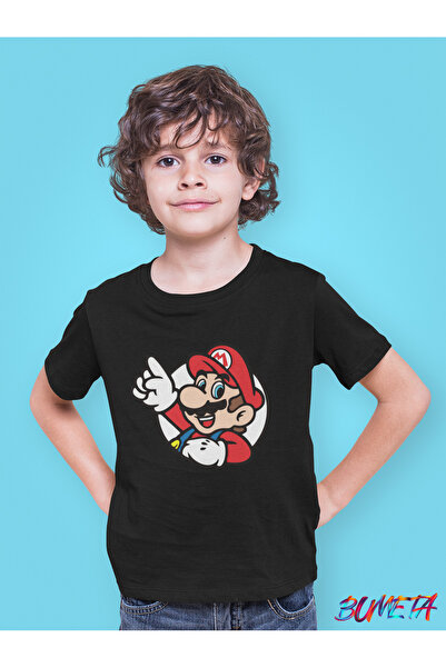 Bumeta تي شيرت سوبر ماريو أتاري للأطفال