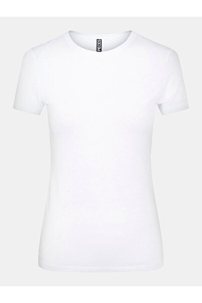PIECES Γυναικείο T-Shirt 17082526 Λευκό