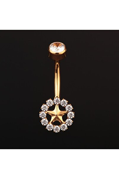 Rupen Kraft Yüksek Kalite G23 Titanium Zirkon Taşlı Güneş Modeli Titanyum Göb...