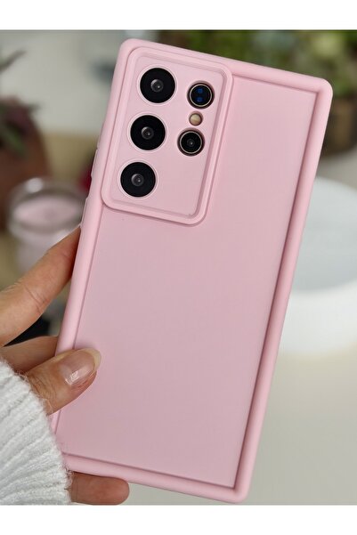Go Aksesuar Galaxy S24 ULTRA UyumluMat Lansman Parmak İzi Bırakmaz Silikon Kılıf