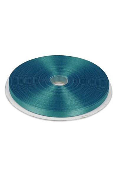 OEM Satin Ribbon Set 5 Pieces 0.6 cm Width, Turquoise Blue Color, 22 m Roll
