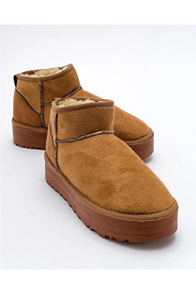 Ay Ayakkabım AY201 Kadın Taba (36-40) Mini Bot