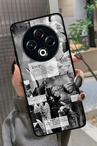 TECNO Spark 30 Uyumlu Love Tasarımlı Glossy Premium Kılıf