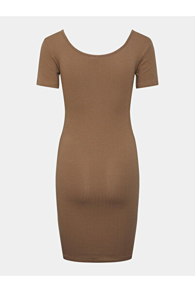 PIECES Γυναικείο Φόρεμα Casual 17146324 Καφέ