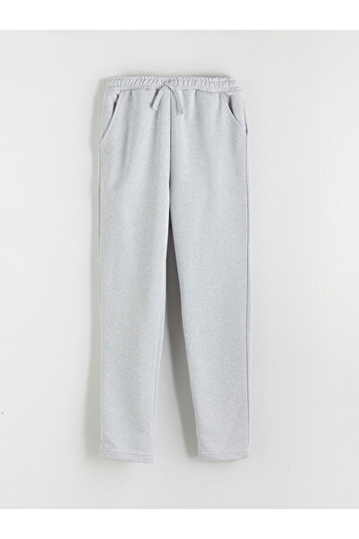 LC Waikiki Lcw Eco Gray Elastic Waistband Boys' Sweatpants