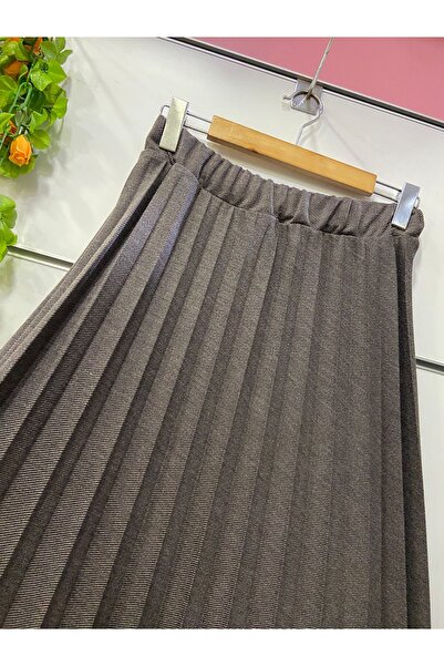 edu collection Fusta din stofă Diagona maro