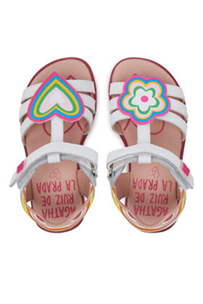 Agatha Ruiz De La Prada Σανδάλια για κορίτσια 252963 Λευκά
