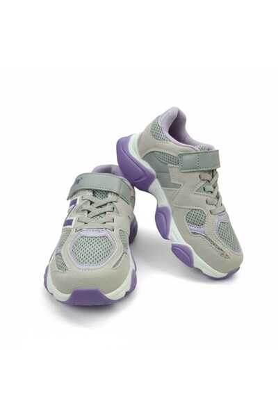 VESEO Çocuk Hafif Taban Cırt Detaylı Spor Ayakkabı
