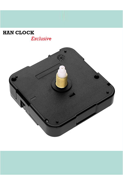 Han Clock İthal, Yüksek Torklu Süper Sessiz Duvar Saati Mekanizması 22 mm Şaf...