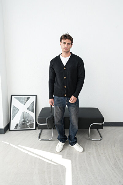 MARRAKECH Buttoned Oversize Cardigan