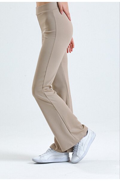 MİNOLES KIDS KIZ ÇOCUK FİTİLLİİ İSPANYOL PAÇA PANTOLON TAYT