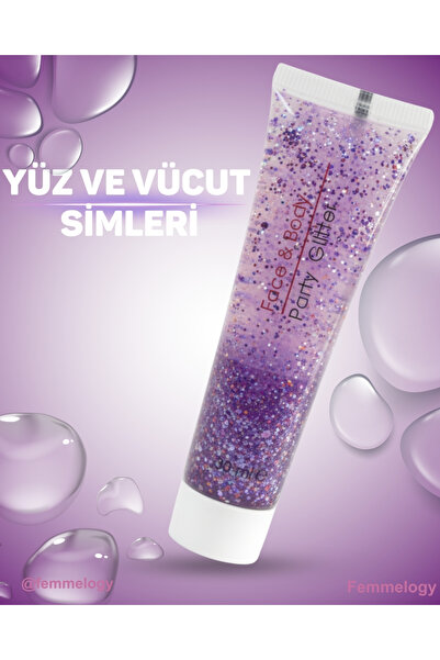 Femmelogy Işıltılı Vücut Sim Jel – Kalıcı Parıltı & Günlük Kullanım 30 ml
