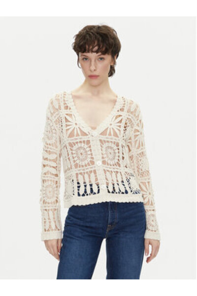 Pepe Jeans Γυναικεία Ζακέτα PL702273 Μπεζ