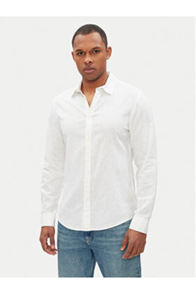 Pepe Jeans Ανδρικό Πουκάμισο PM308844 Λευκό