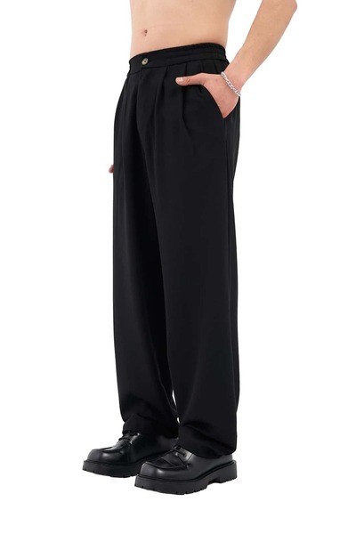 hitup Baggy Fit Gabardin Kumaş Pantolon