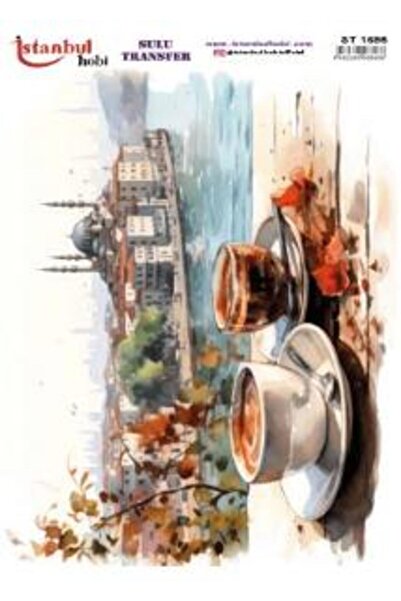 İstanbul Hobi ورق نقل مائي 25x35 سم ST-1596