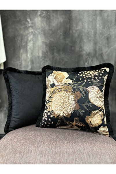 Fabricland Robin-93556 İkili Kombin Kırlent Kılıfı 43x43