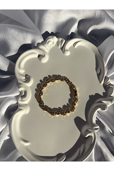 lesuvera سوار ذهبي اللون مرصع بحجر الزركون الكريستالي على شكل مسار مائي