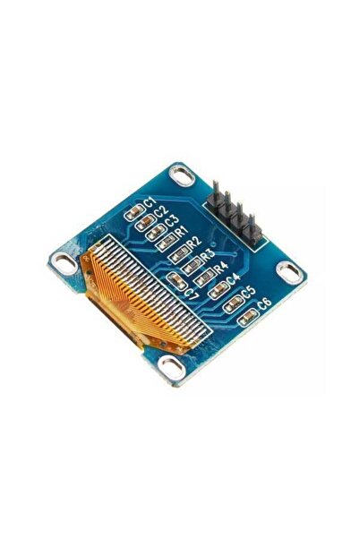 OEM 0.96 Inch I2c Oled Ekran 128x64-beyaz-white lehimsiz