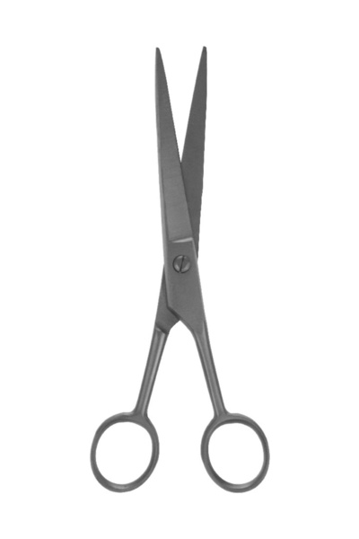 abnturk Yüksek Kalite Gri Berber Makası NO:6.5 16 cm