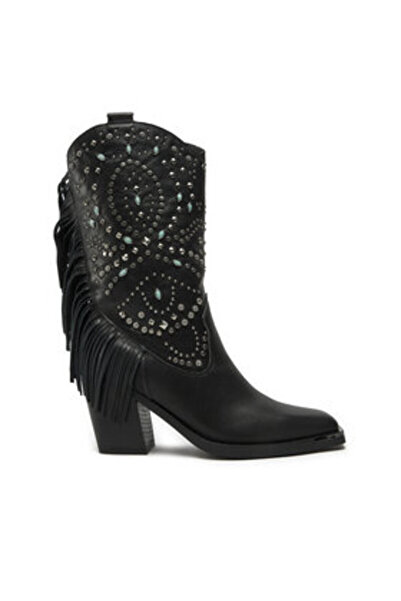 Alma en Pena γυναικεία μποτάκια μέχρι τον αστράγαλο I240524 μαύρα