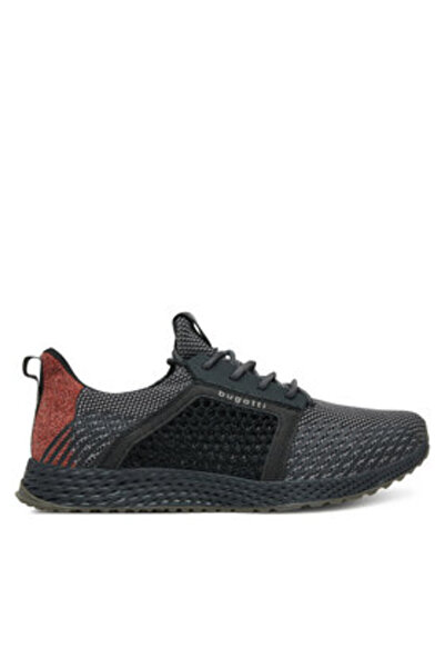 BUGATTI ανδρικά αθλητικά παπούτσια 341-62362-6900-1000 μαύρα