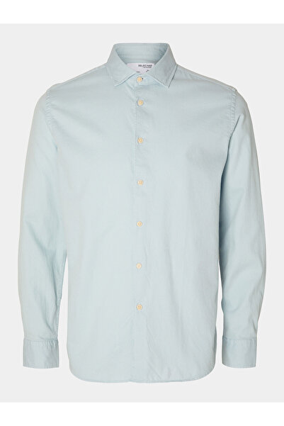Selected Homme Ανδρικό Πουκάμισο 16092566 Μπλε